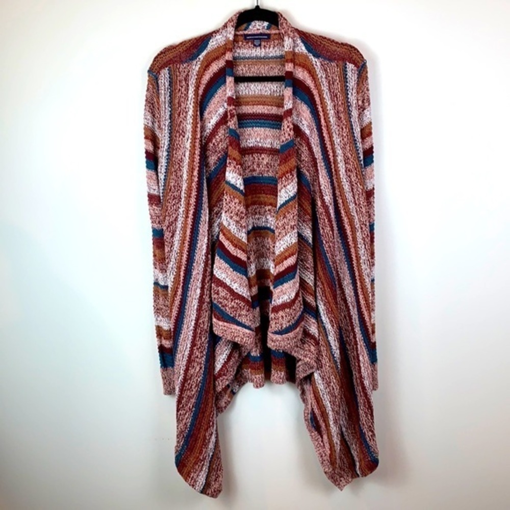 American Eagle Open Front Waterfall Cardigan - Picture 1 of 8